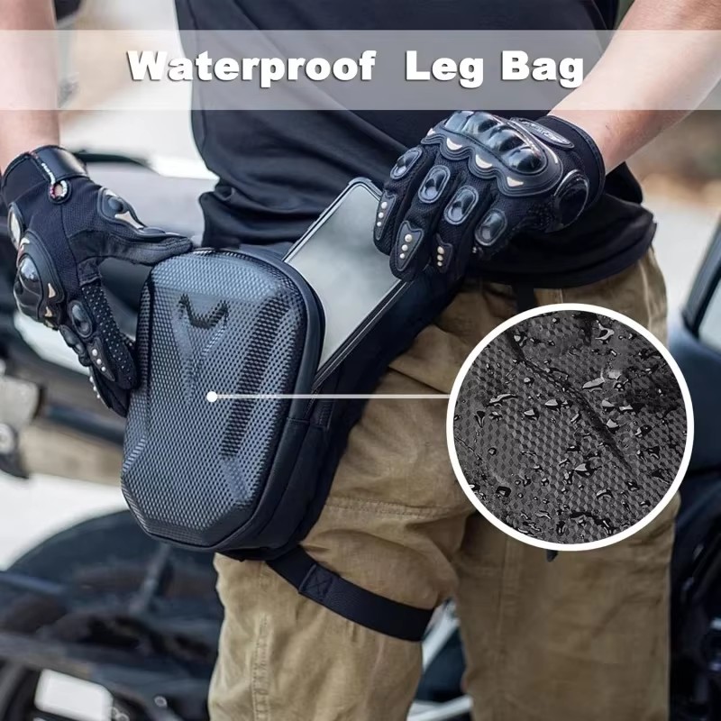 Motorcycle Gear Companies - กระเป๋าข้างขามอเตอร์ไซค์กันน้ำ รุ่น 2026 กระเป๋าคาดเอว กระเป๋าสะพายข้างสำหรับนักขี่มอเตอร์ไซค์ อุปกรณ์มอเตอร์ครอสสำหรับผู้ชายและผู้หญิง