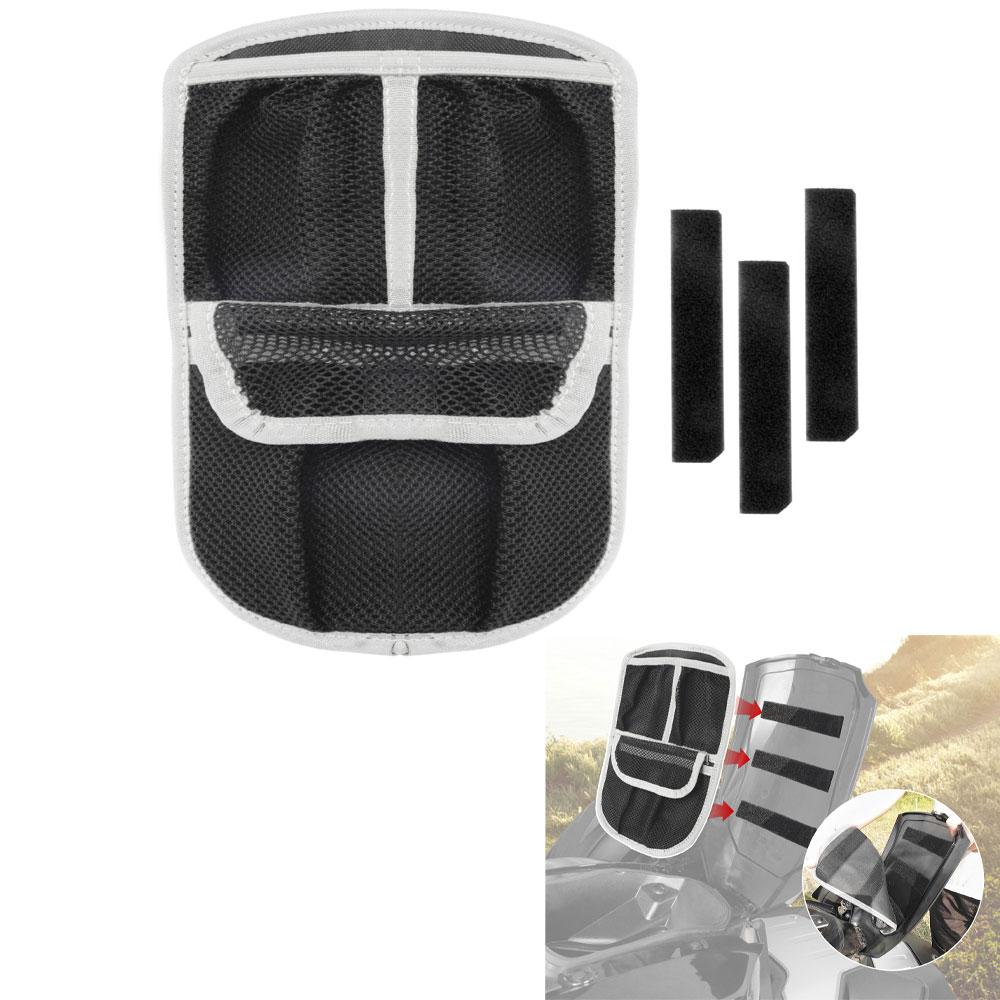 Motorcycle Gear Backpack - กระเป๋าเก็บของมีฝากระโปรงท้ายด้านหน้ารถจักรยานยนต์กระเป๋าไนลอนอเนกประสงค์สำหรับ Canon Ryker รุ่นแรลลี่2019-2024