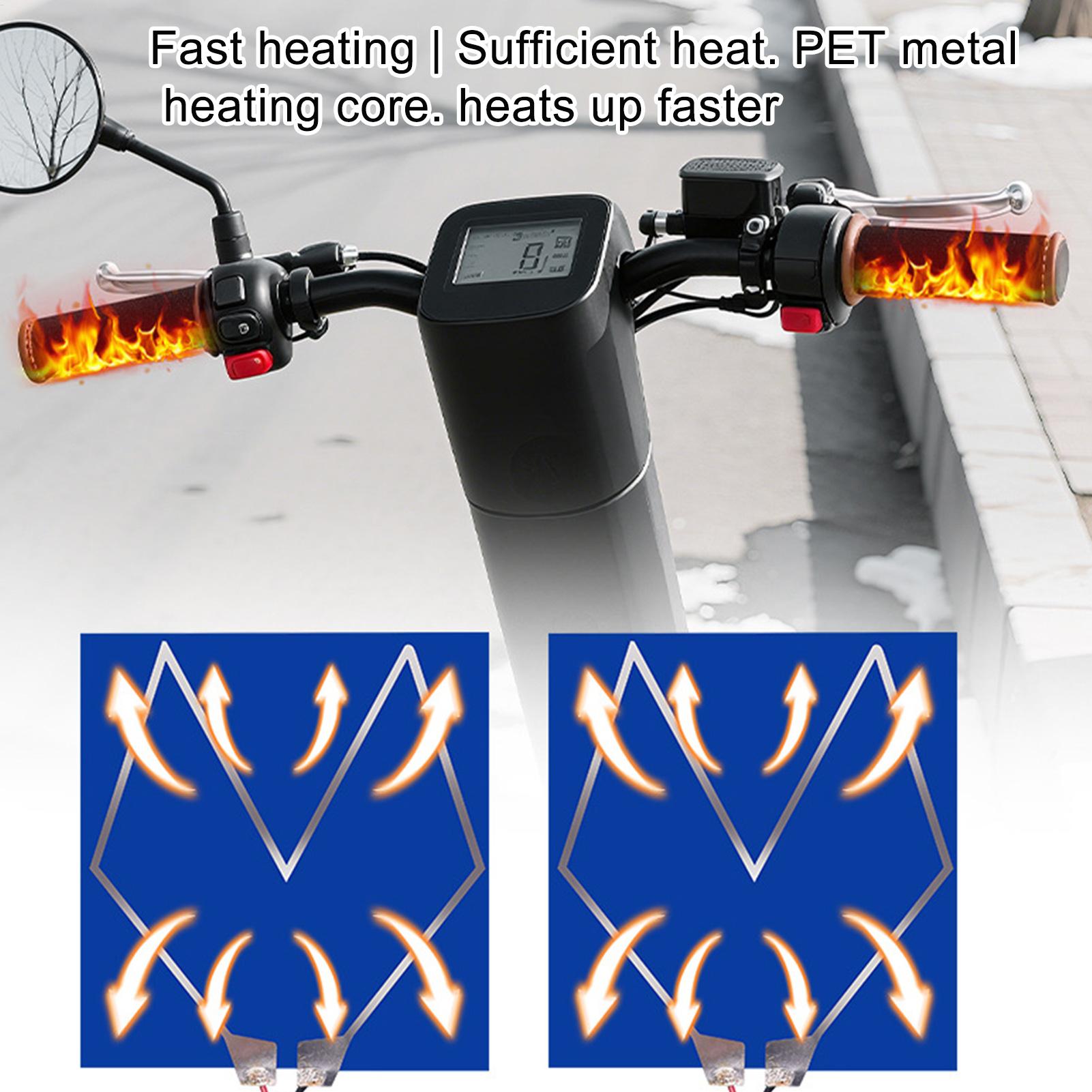 ปลอกแฮนด์มอเตอร์ไซค์แบบมีระบบท - Handlebar Grip Heated บทวิจารณ์และราคา