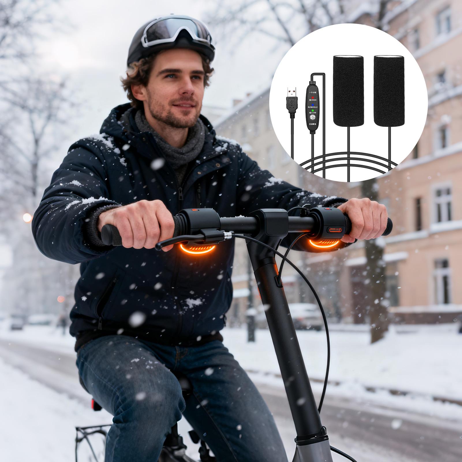 ที่จับแฮนด์มอเตอร์ไซค์แบบมีระบ - Handlebar Grip Heated บทวิจารณ์และราคา